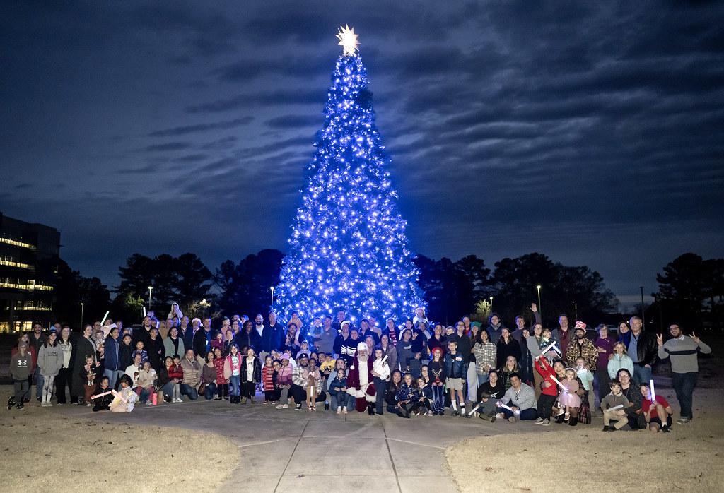 Marshall Kicks Off Holiday Season with Tree-Lighting Ceremony, illustrating: the universally sacred, Wheel of the Year, holy days, global perspective, and seasonal festivals