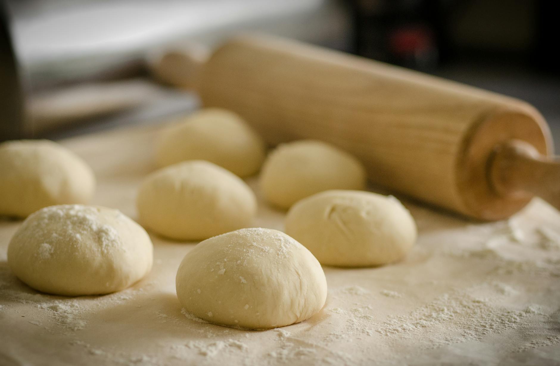 pizza kitchen recipe rolling pin, evoking: Samhain Soul Cakes recipe, soul cakes, Samhain, and ritual baking to honor ancestors