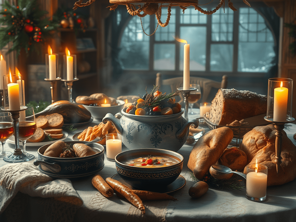 Indulgent Merriments: Hosting a Yule Feast