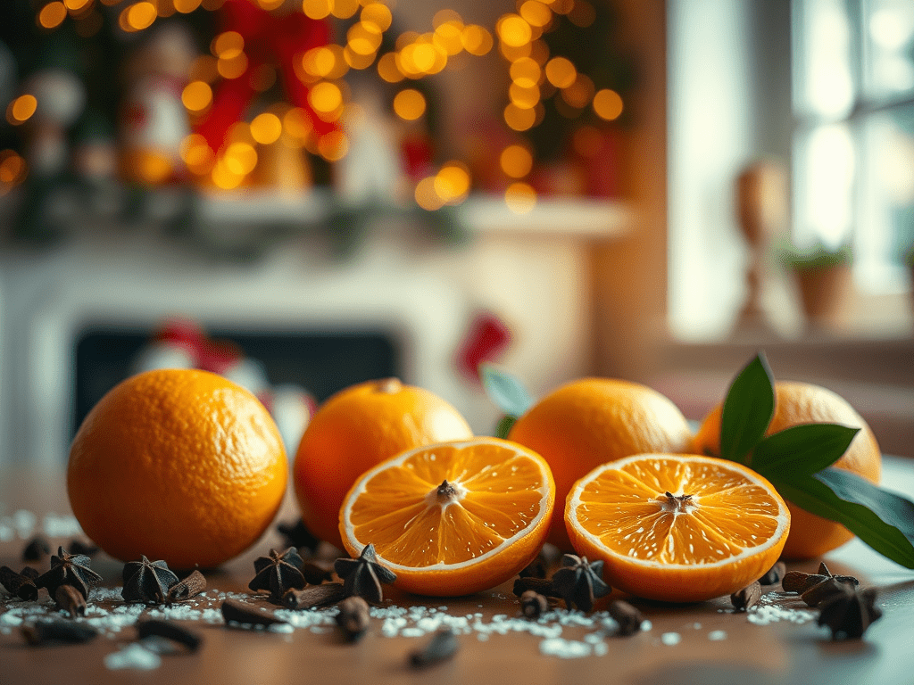 Spicing Up the Season: Crafting Orange and Clove Pomanders