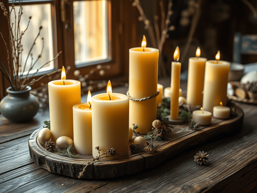 Crafting Light: Traditional Imbolc Candle-Making