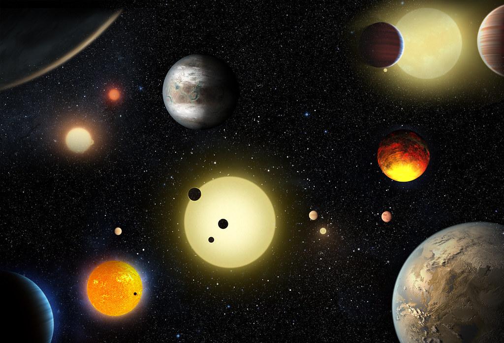 NASA's Kepler Mission Announces Largest Collection of Planets Ever Discovered; evoking: astrology, planetary transits, zodiac signs, birth chart, and moon phases