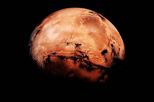 Mars the Mysterious (NASA, 1997); evoking: astrology, planetary transits, zodiac signs, birth chart, and moon phases