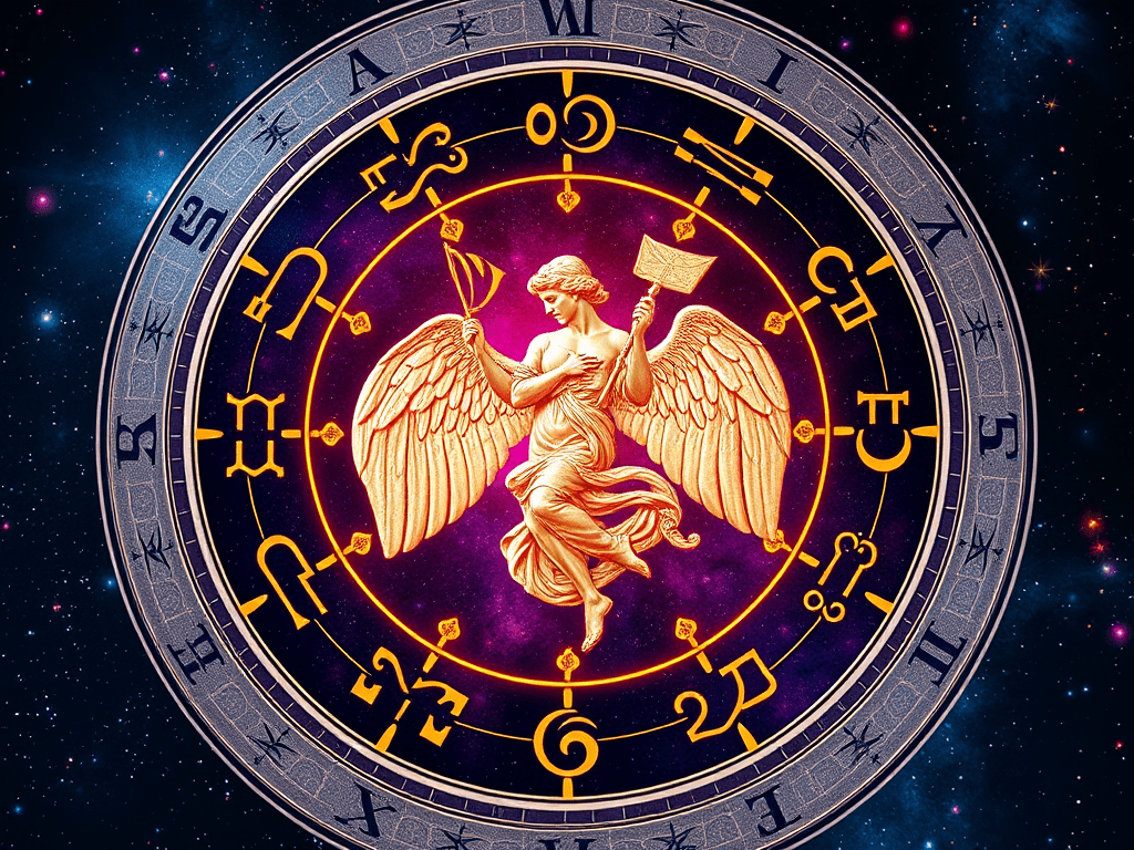 A figure of Mercury amidst an ancient chart—illustrating the Hellenistic rulership of the third house