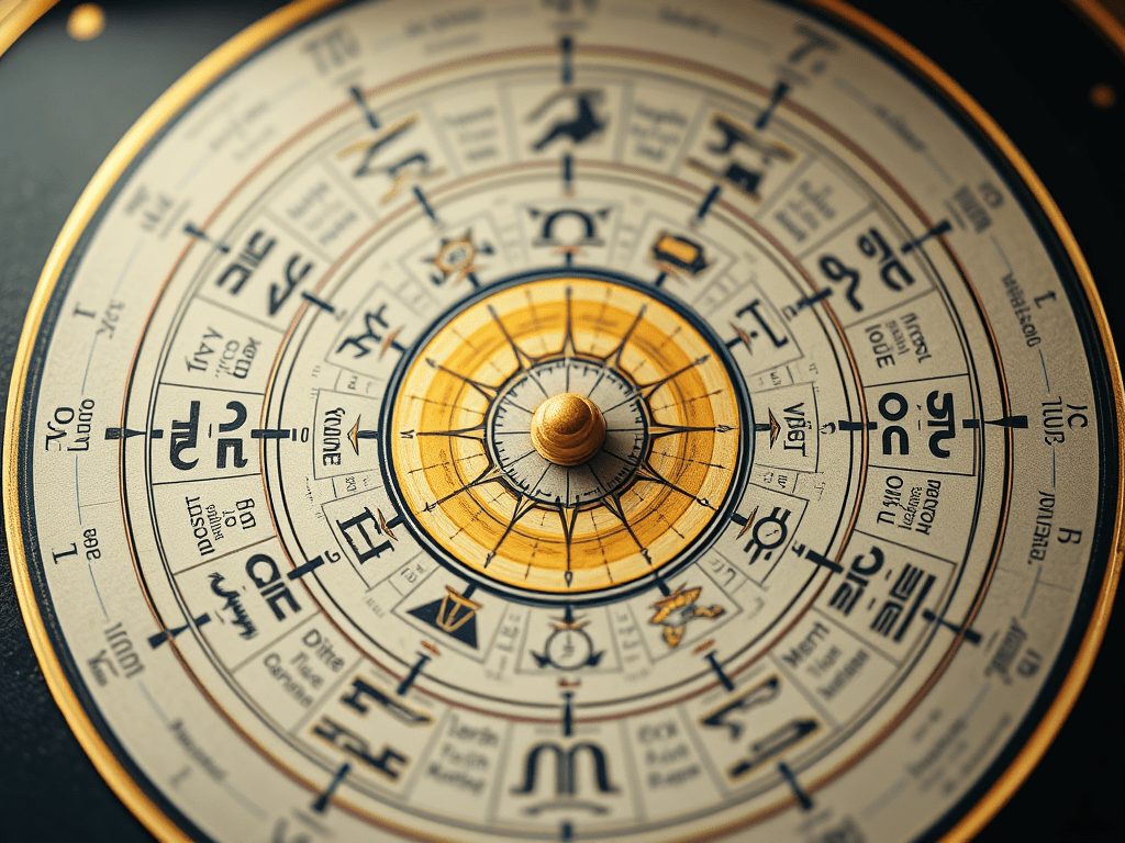 An ancient looking chart