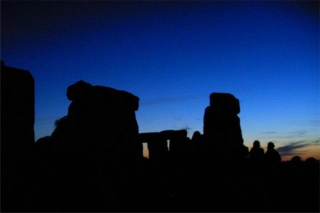 Stonehenge - Pre-dawn Summer solstice 2005