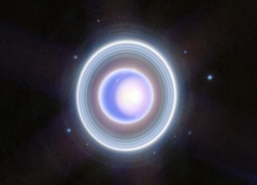NASA’s Webb Rings in Holidays With Ringed Planet Uranus