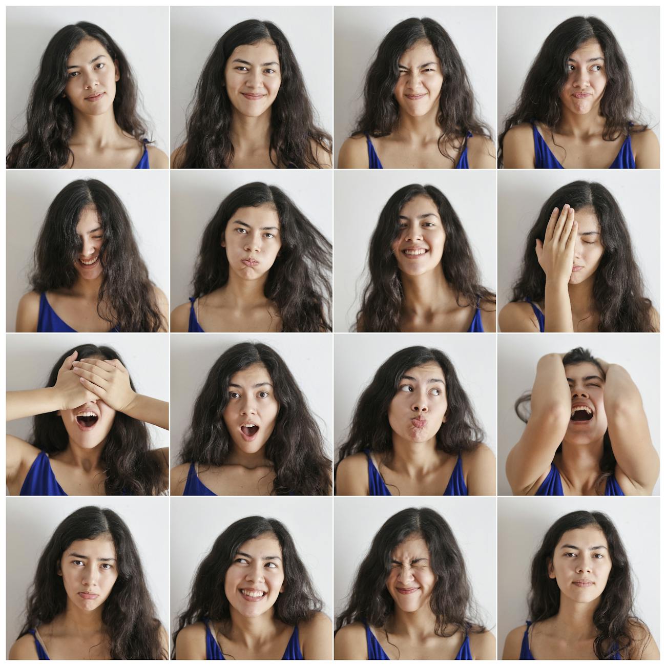 collage of portraits of cheerful woman, encouraging reclaiming sovereignty, overcoming conditioning and learned helplessness, gaining confidence and living with authenticity