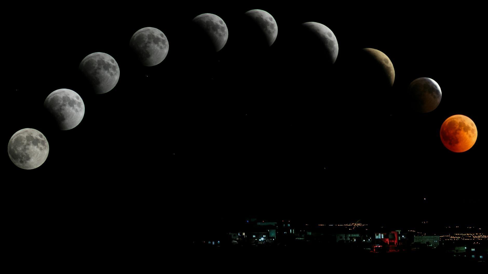 timelapse photography of moon, illustrating lunar cycle, moon rituals, moon phases meaning, lunar wisdom, and working with the moon