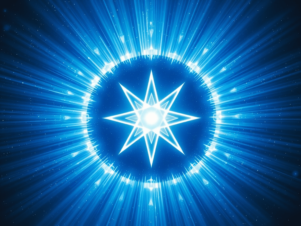 Sirius' blue-white light, illustrating Lion’s Gate Portal, Sirius star astrology, Lion's Gate spiritual meaning, manifestation rituals, and Lion's Gate rituals for spiritual transformation