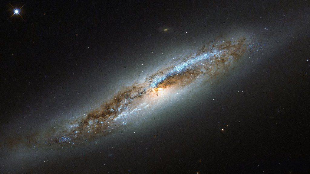Hubble Catches a Transformation in the Virgo Constellation, illustrating: the Virgo Black Moon, Solar Eclipse 2025, Autumn Equinox, Mabon astrology, and triple threshold energy