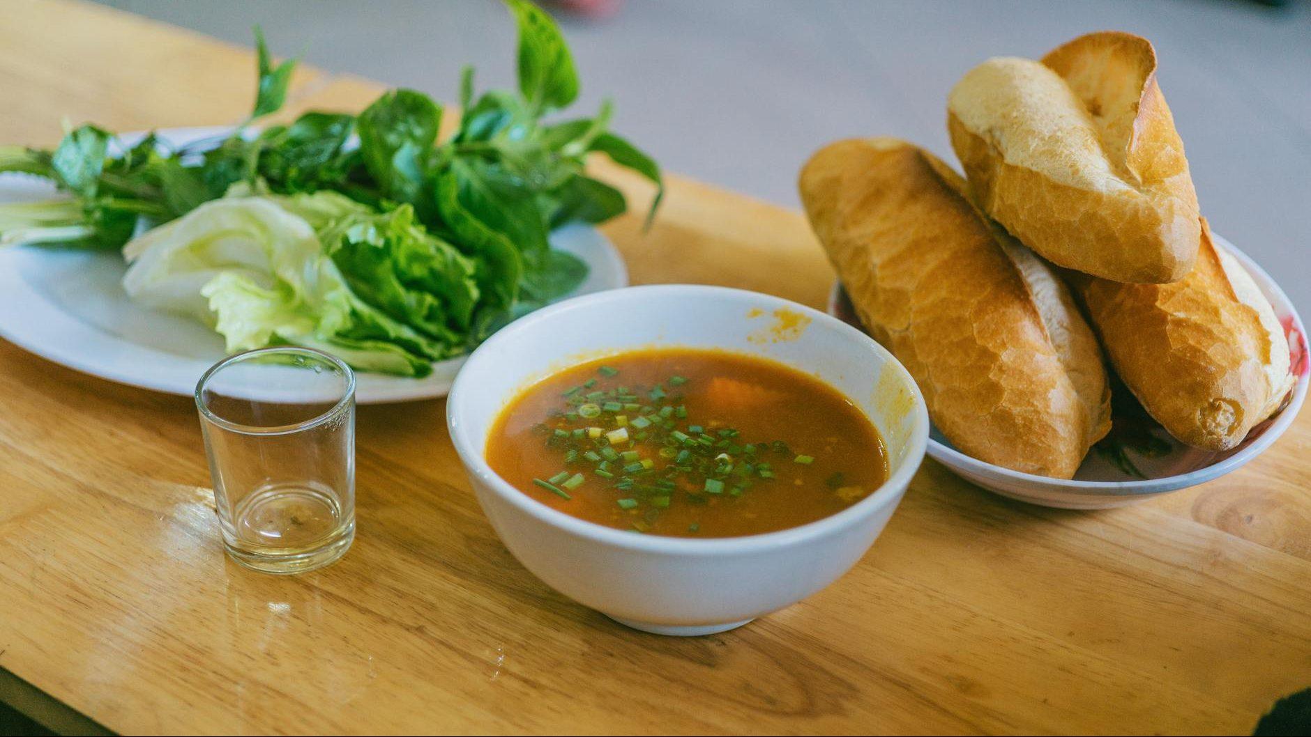 soup with onion and meat, showing: ways to celebrate harvest, a stew recipe, a seasonal recipe, an autumn ritual, and celebrate Wheel of the Year
