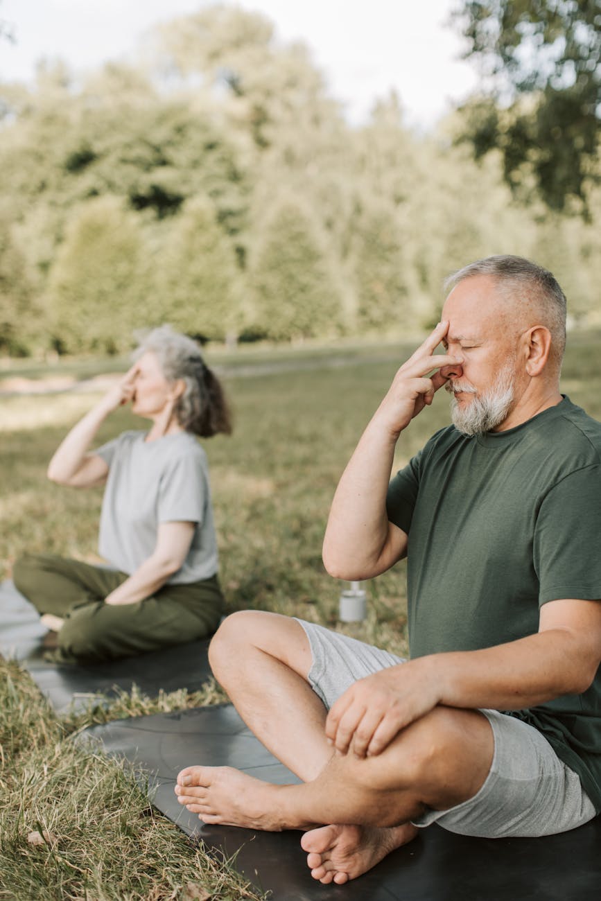 photo of people meditating, illustrating: Libra, the Autumn Equinox, balance, harmony, and Hellenistic Astrology
