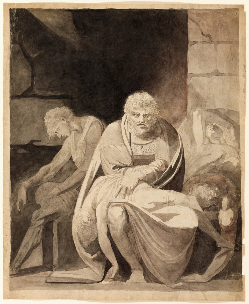 Ugolino His Sons Starving Death