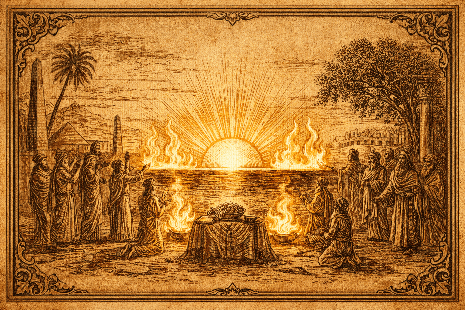 Aries Spring Equinox Ritual, illustrating: Aries, zodiac, astrology, Spring Equinox, and Seasonal Change