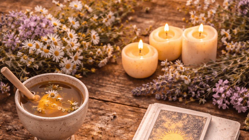 Tarot Journal, evoking: ostara ritual, spring equinox ritual, ostara tarot spread, equinox tarot spread, and an ostara tea ceremony