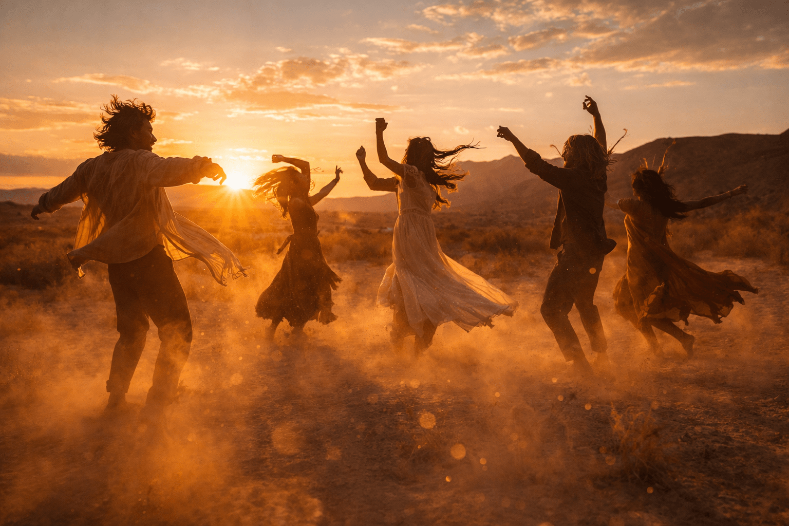Dancing, evoking: Summer Solstice, Spiritual Retreat, Chaco Canyon, Ancient Wisdom, and Ancestral Puebloans 