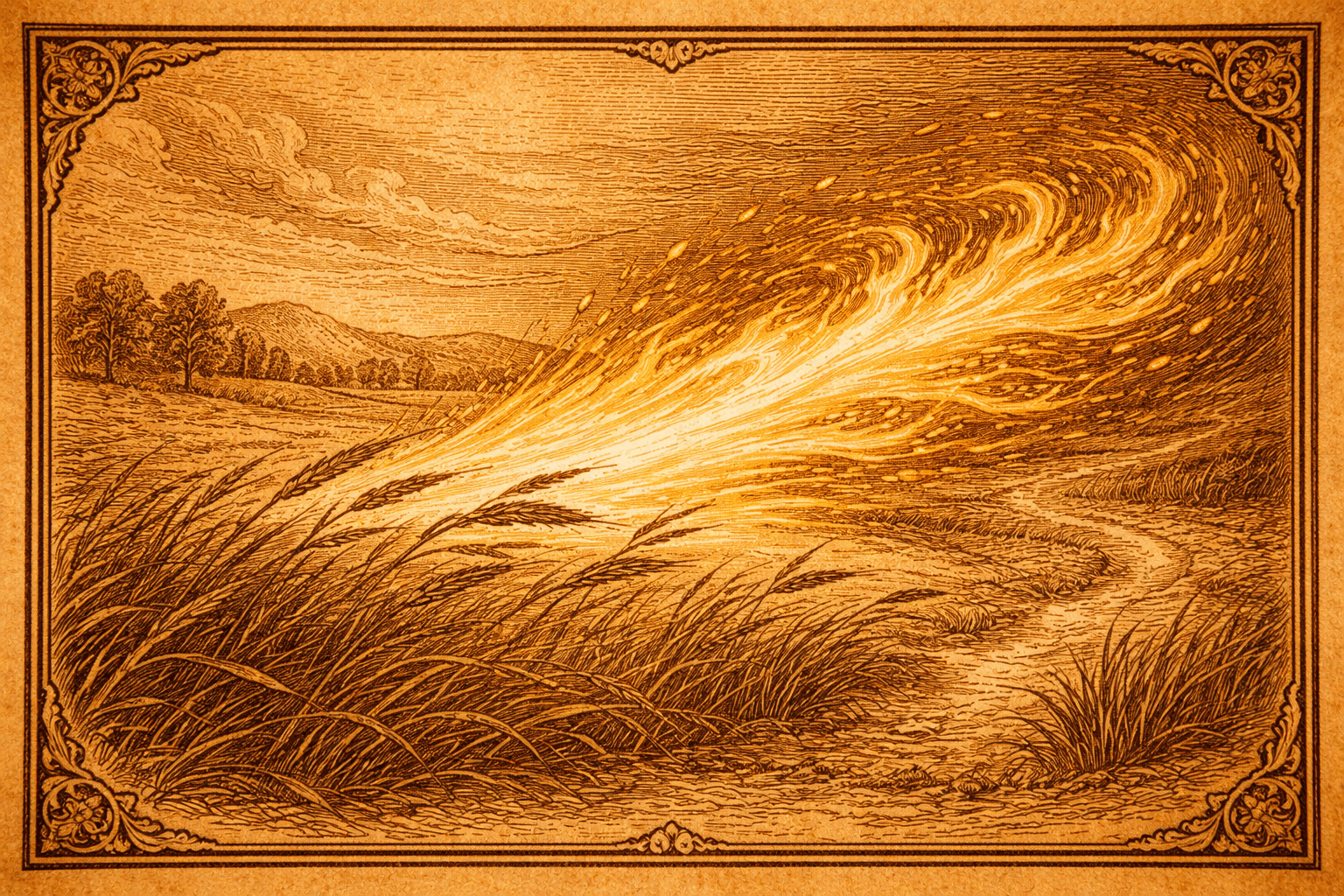 Fire, illustrating: Aries, zodiac, astrology, Spring Equinox, and Seasonal Change
