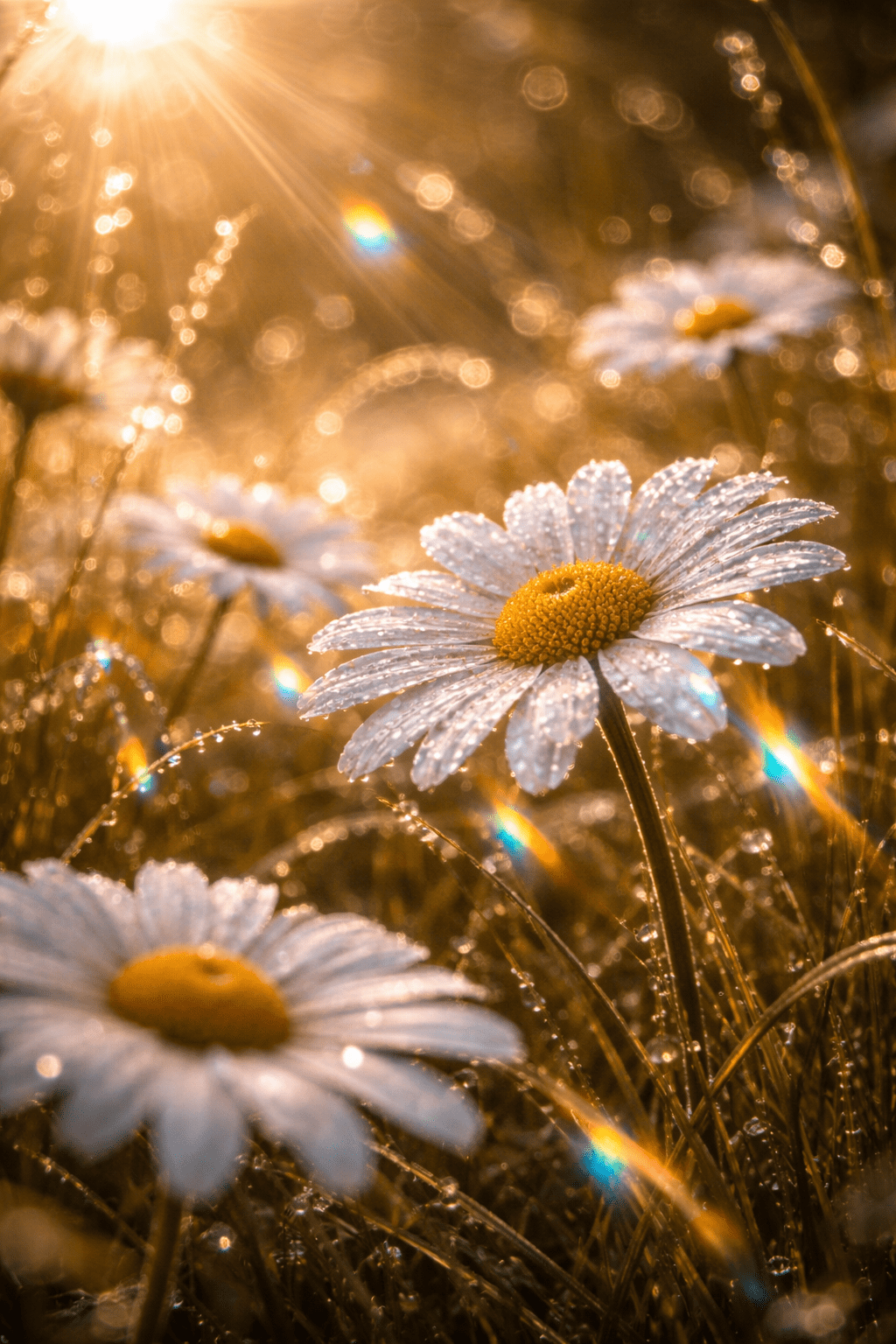 Daisy Dew, evoking: April 2026, astrology, Aries new moon, Mars in Aries, and Uranus in Gemini