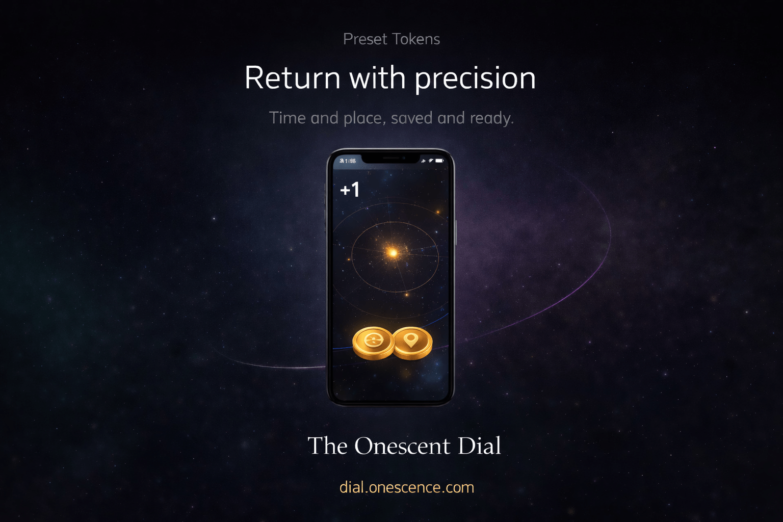 Preset Tokens, extra presets, save time and place in the Onescent Dial