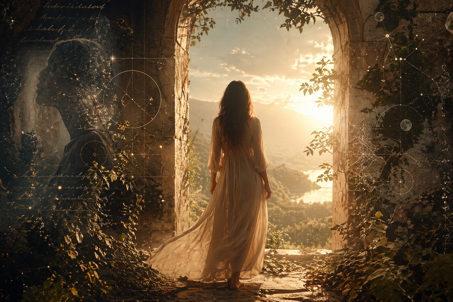 A Year Between Selves: Solar Return Council (via AI)