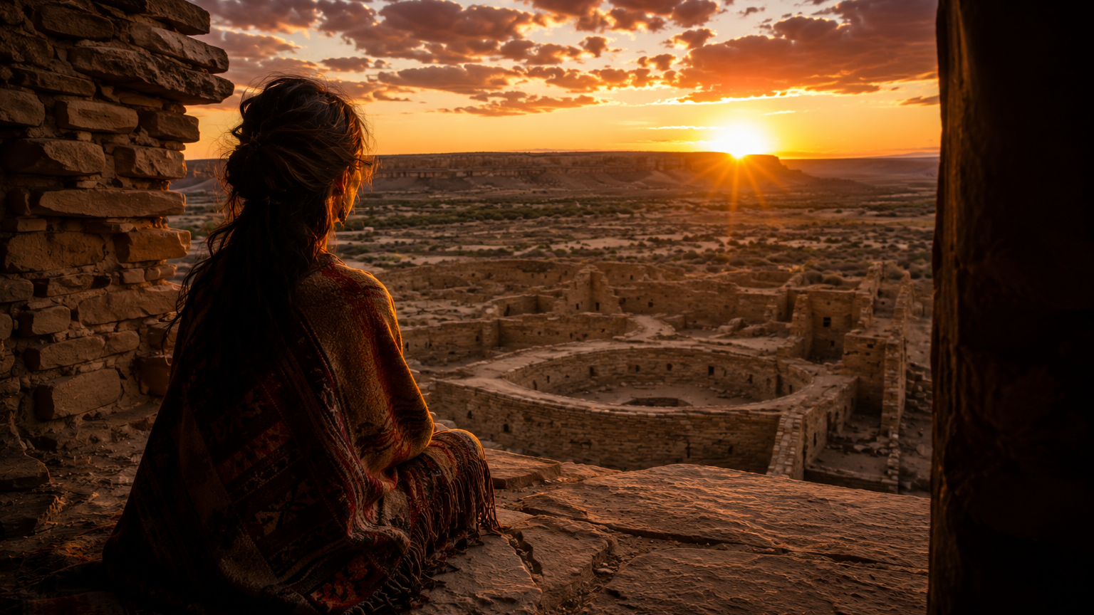 Chaco Canyon Summer Solstice desert retreat, illustrating: abundance mindset, personal authenticity, magnetism, and self-expression