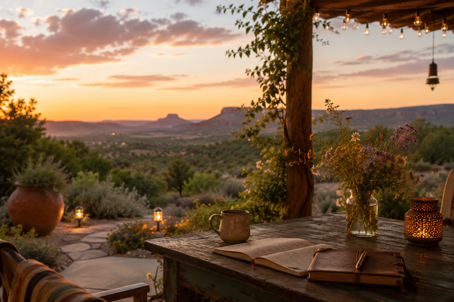 Chaco Canyon Summer Solstice desert retreat, illustrating: abundance mindset, personal authenticity, magnetism, and self-expression