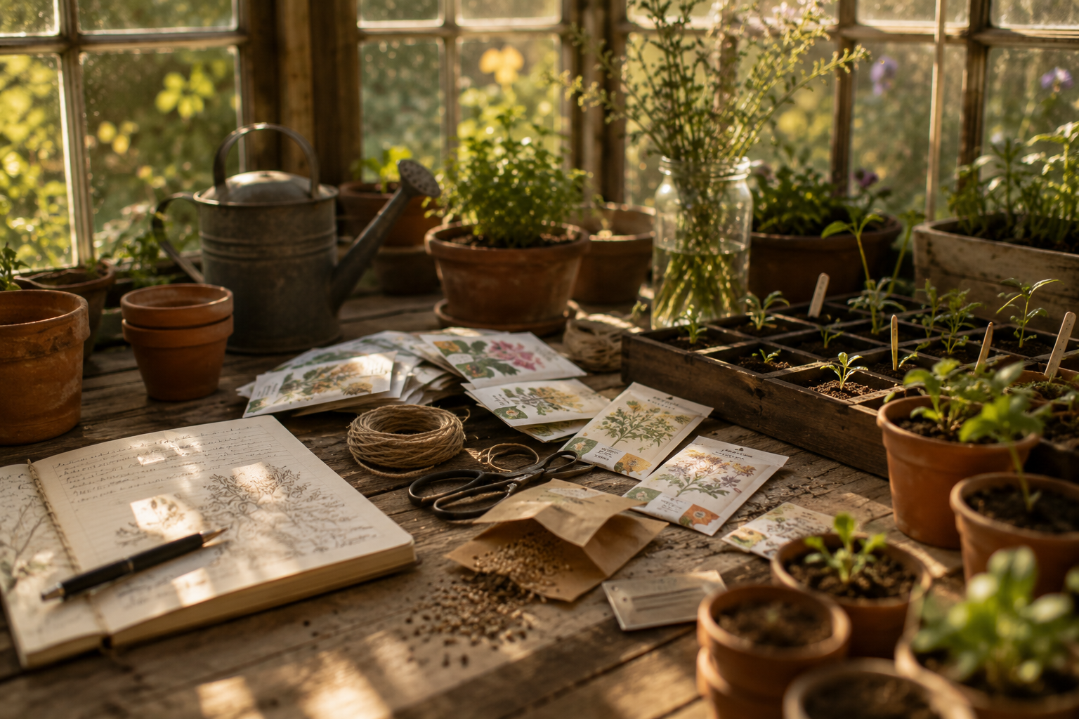 greenhouse, illustrating: enjoy the ride, power of perspective, Uranus in Gemini, Gemini New Moon, and spiritual growth