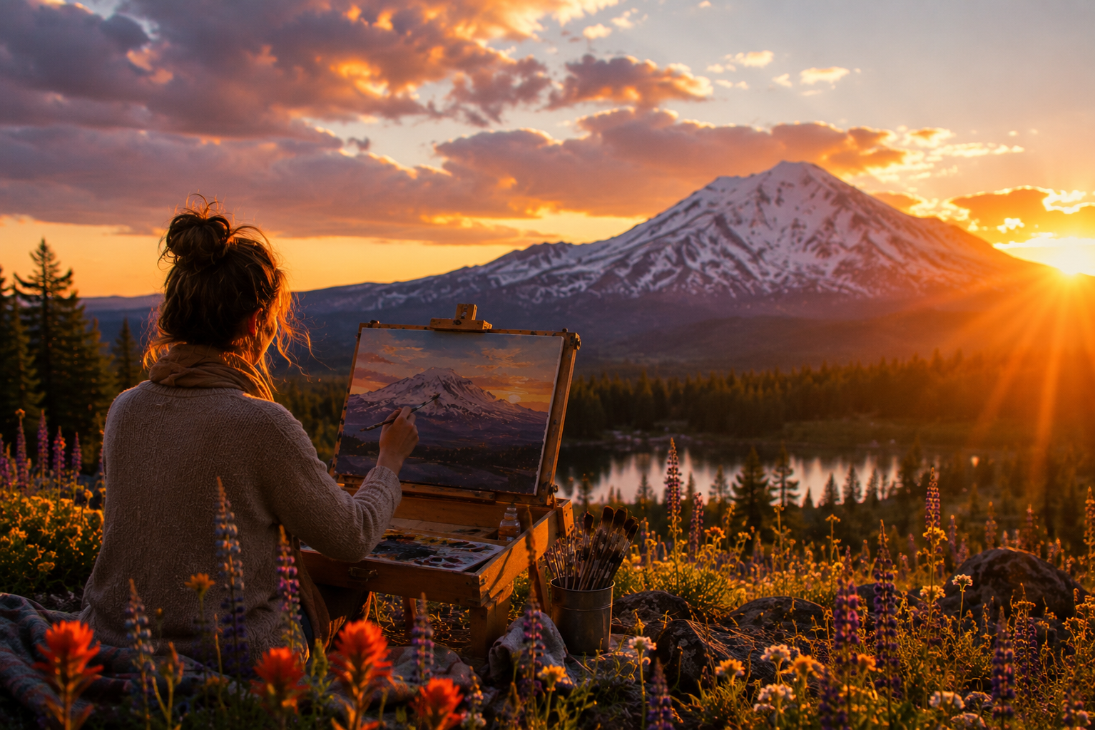 painting shasta; June 2026 Astrology, Mercury Retrograde Cancer 2026, June 2026 Horoscope, Gemini New Moon June 2026, Jupiter in Leo 2026