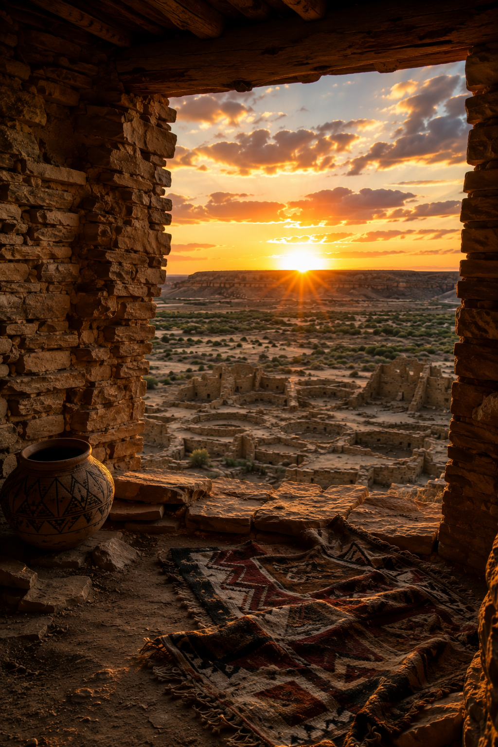 Chaco Canyon Summer Solstice desert retreat, illustrating: abundance mindset, personal authenticity, magnetism, and self-expression