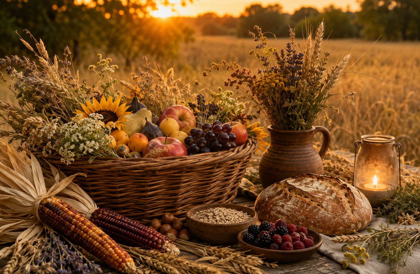 Bountiful Lammas first fruits harvest