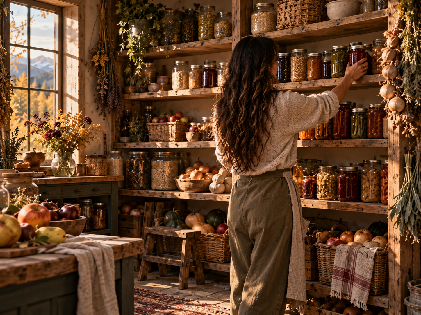 harvest storage pantry