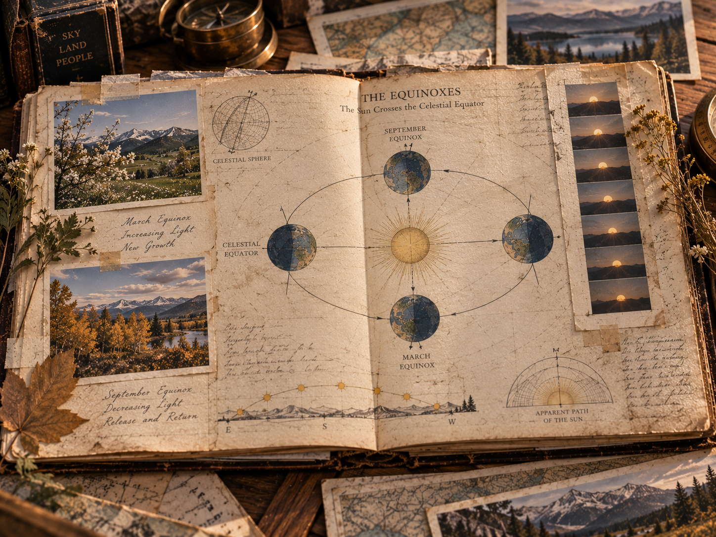 solar cycle journal showing illustration