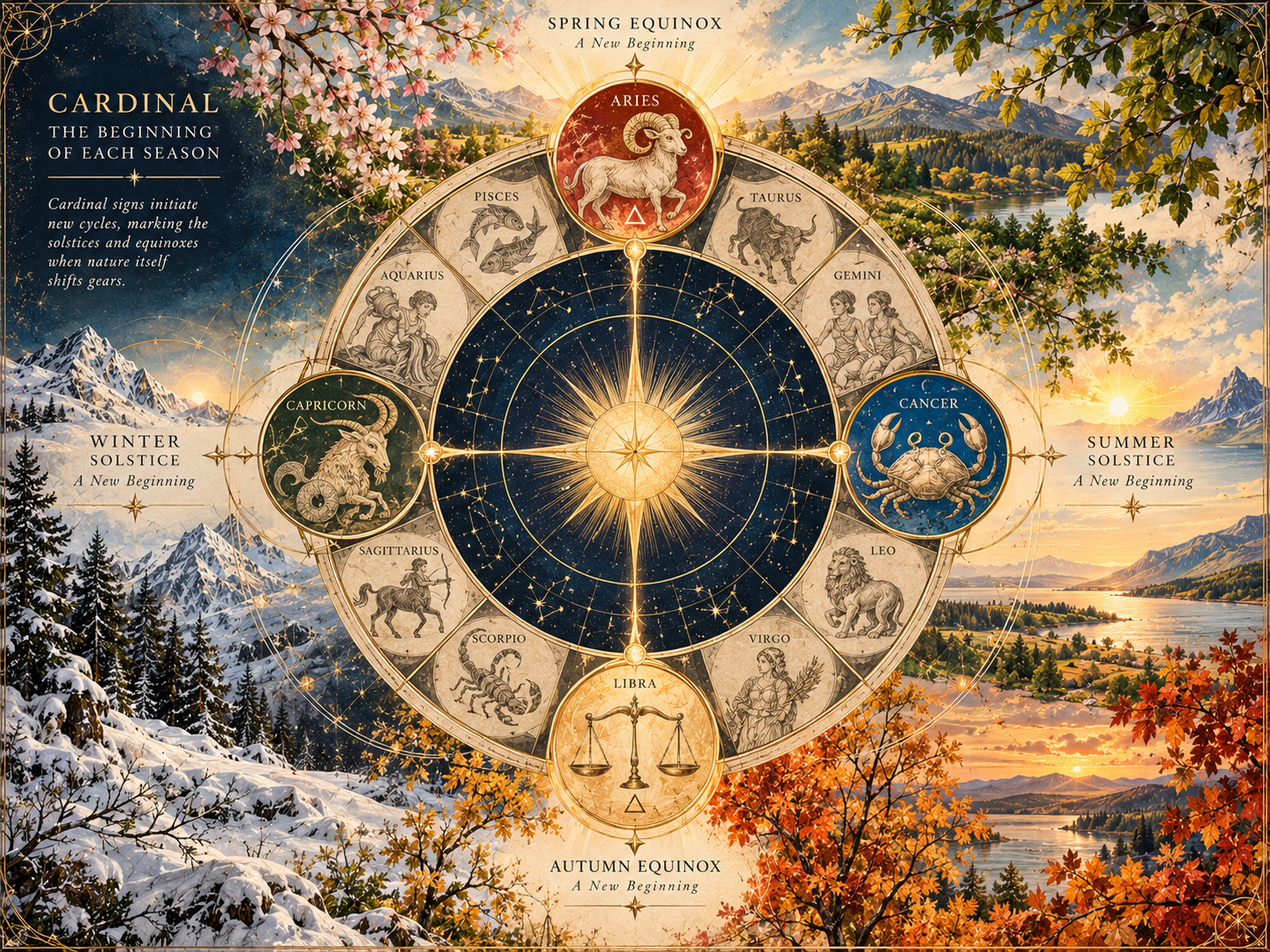 cardinal signs of the zodiac