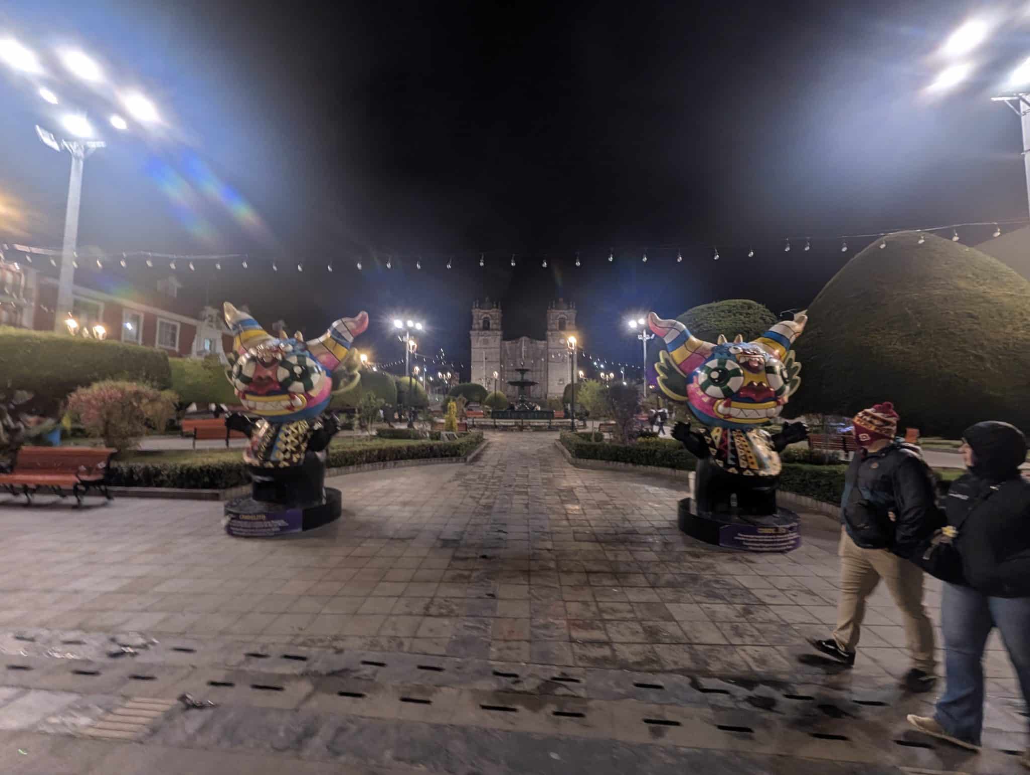 Puno Plaza de Armas, Peru, photo taken by mayryanna