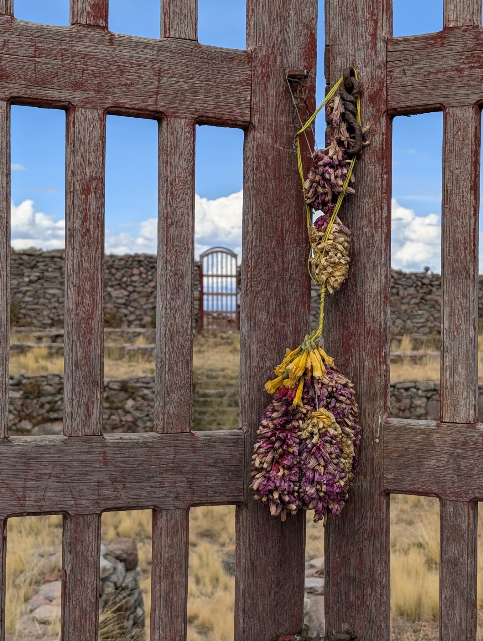 Patchatata temple doors, Amantani Peru, photo taken by mayryanna
